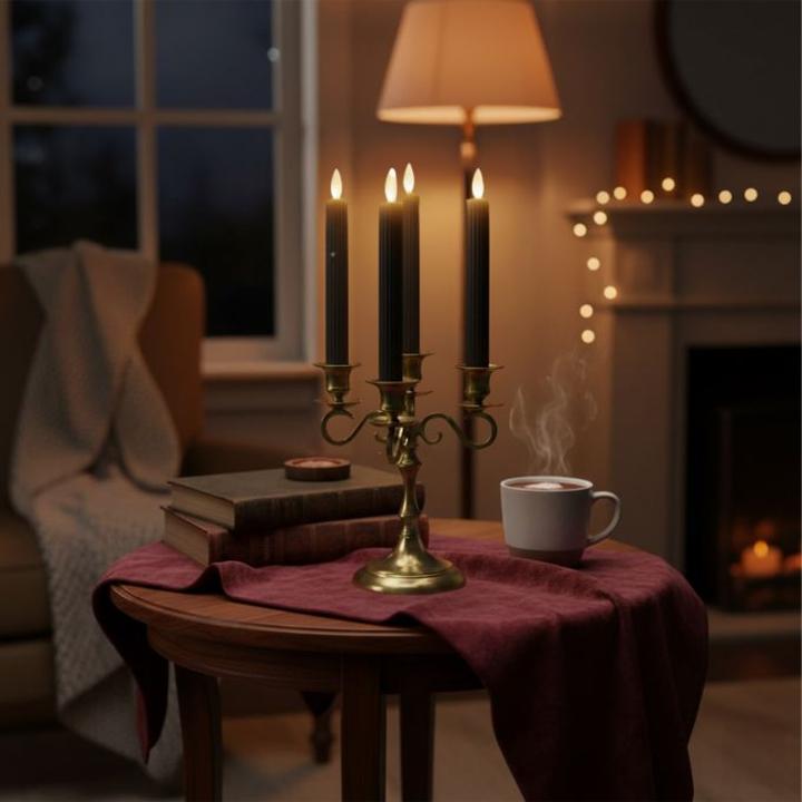 Actual product image Relaxdays 6x LED tapers (6x)