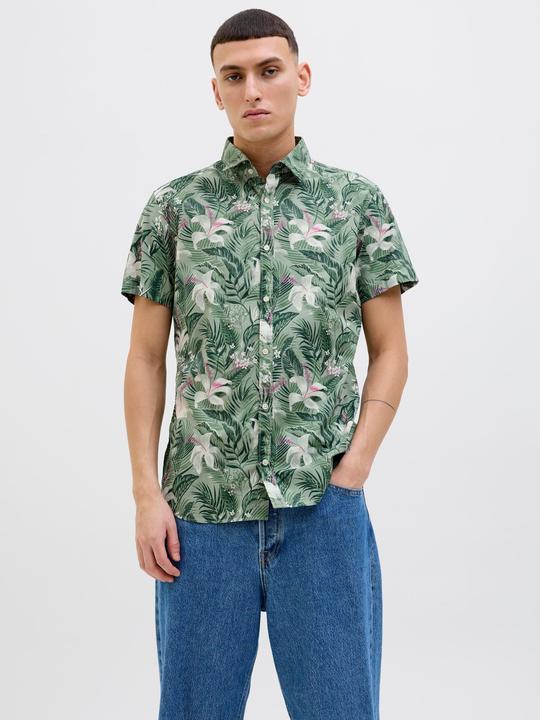 Produktbild Jack & Jones Jjhawaii Aop Shirt Ss Ln (M)