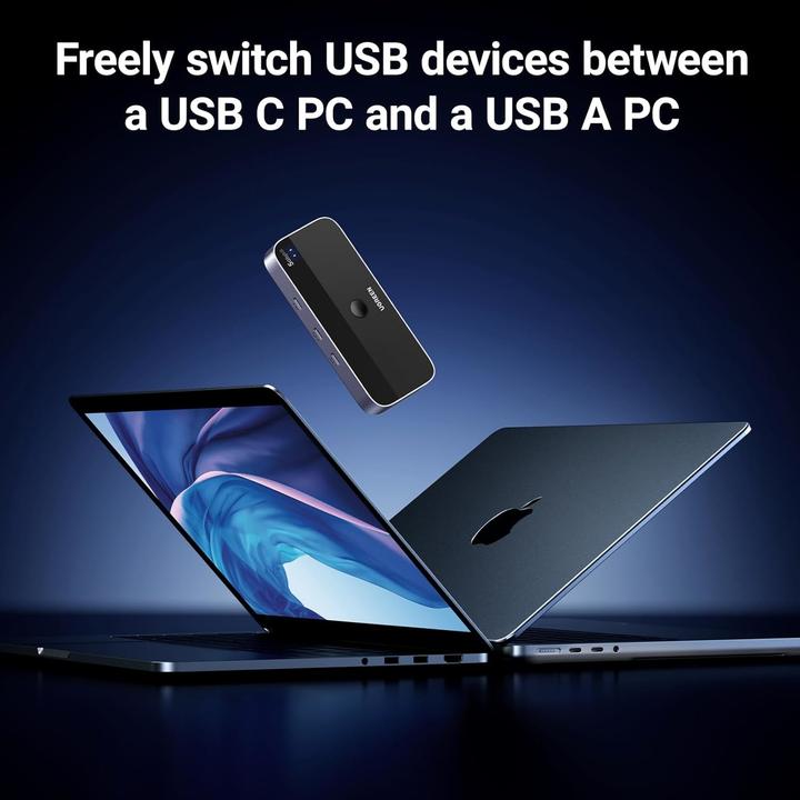 Image du produit Ugreen USB 3.0 2x4 switch / switch CM687 (USB-C, 4 Ports)