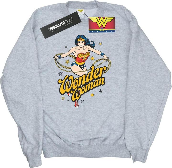 Produktbild Wonder Woman Stars Sweatshirt Mädchen (152, 158)