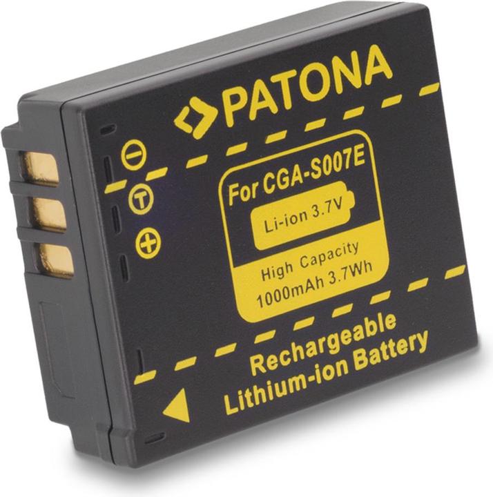 Produktbild Patona CGA-S007 Akku für Panasonic (Kamera Akku)