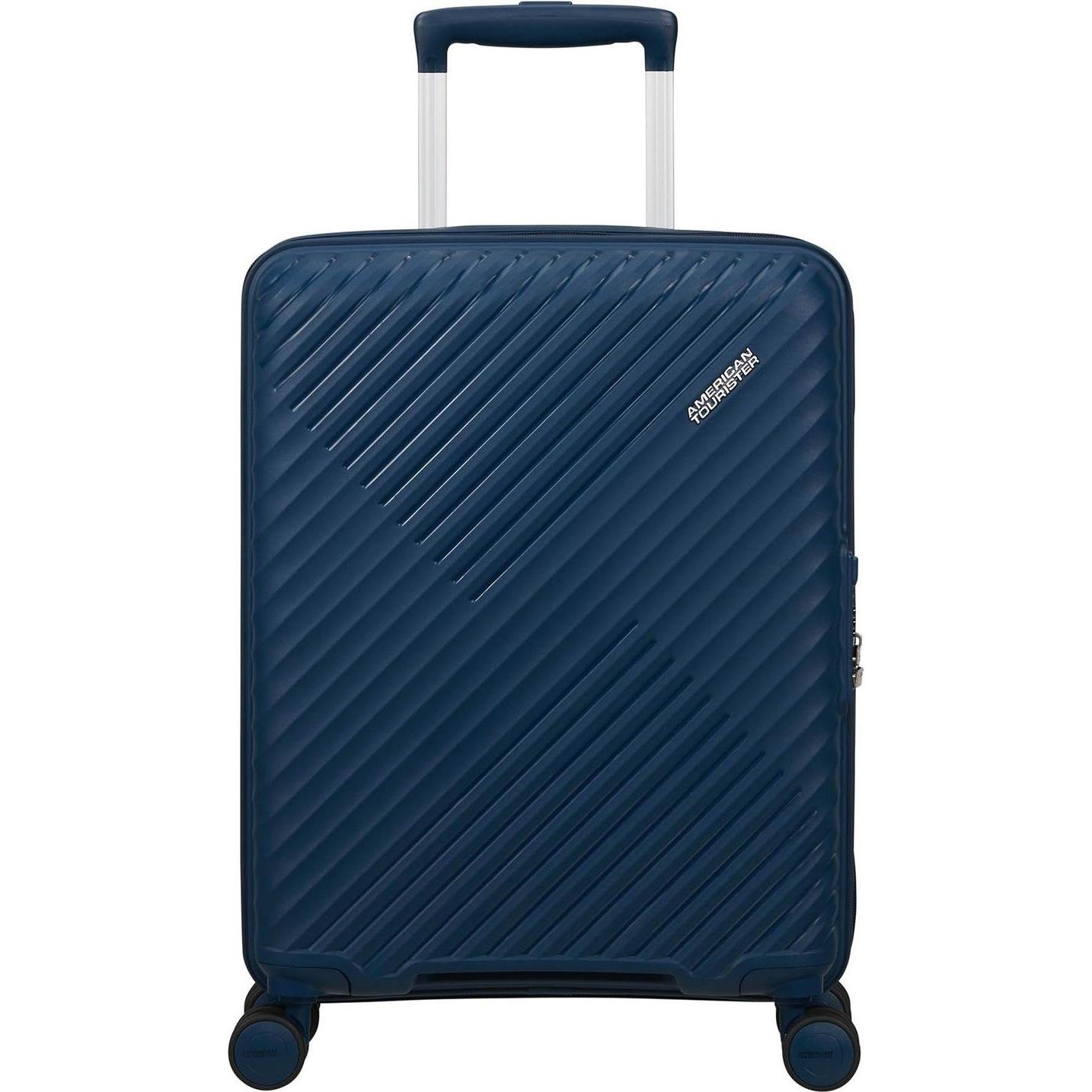 American Tourister, Valigia, Diablast Spinner, Blu, (35 l)