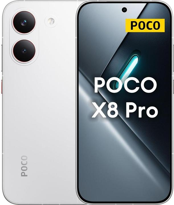 Produktbild Xiaomi Poco X8 Pro (256 GB, White, 6.59", Dual SIM, 5G)