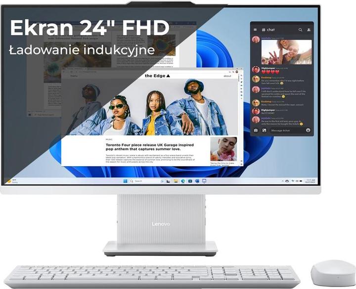 Actual product image Lenovo IdeaCentre AIO 24IRH9 (512 GB, 16 GB, Intel Core i5-13420H)