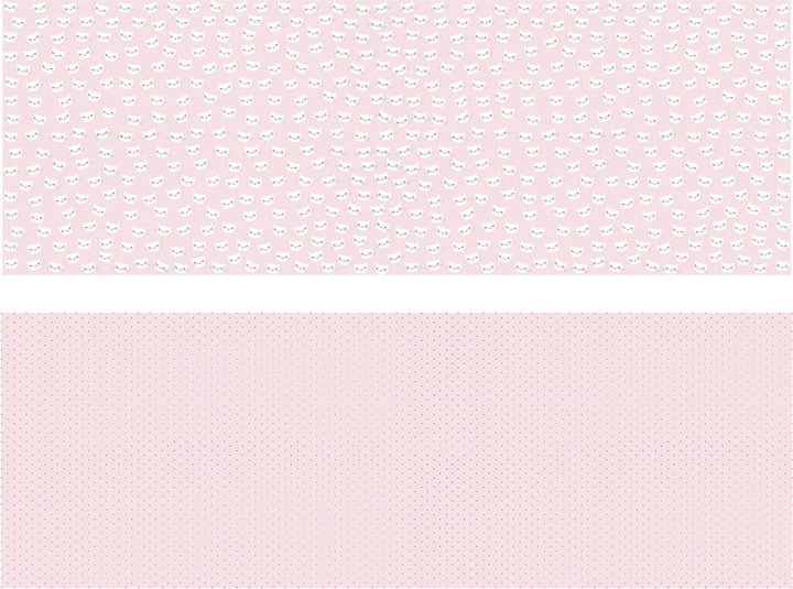 Actual product image Partydeco Gift Wrapping Paper Cat Pink (Wrapping paper, 2 x)