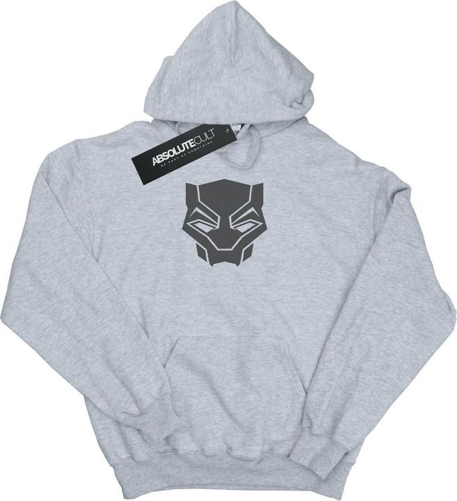 Produktbild Black Panther Schwarz auf Schwarz Hoodie (3XL)