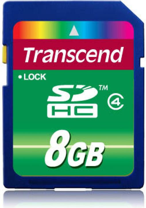 Image du produit Transcend Norme SDHC (8 Go, SDHC)