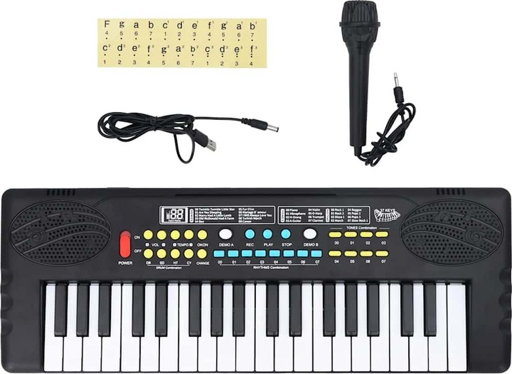 Actual product image VidaXL Keyboard with microphone (37 Keys)