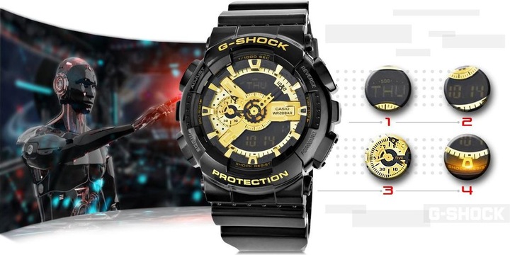 Produktbild G-Shock Ga-110gb (Analoguhr, 55 mm)