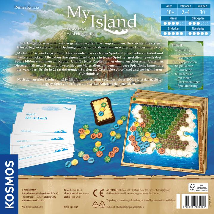 Produktbild Kosmos My Island (Deutsch, 2 - 4 Spieler)