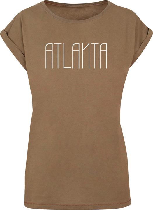 Produktbild Merchcode Ladies Atlanta X Extended Shoulder Tee - 117377 (L)
