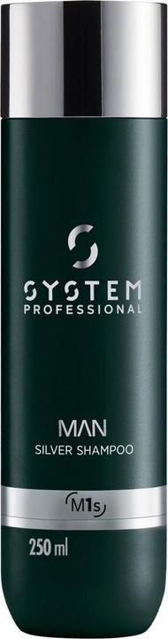 Image du produit System Professional Man - Silver Shampoo (250 ml, Shampoing liquide)
