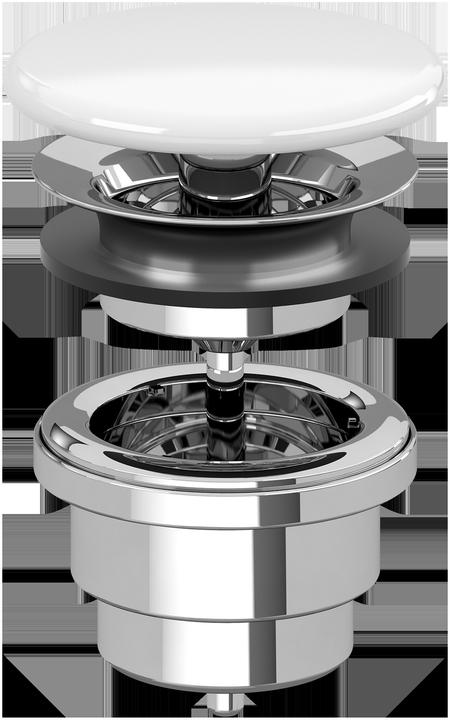 Villeroy & Boch Vanne d'écoulement, non verrouillable, 121x215x68mm, 680800R8, 680800R8