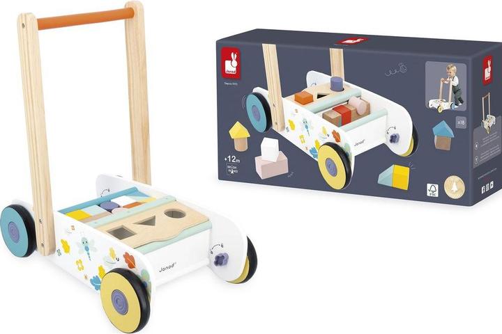 Image du produit Janod Pure Chariot de Marché
