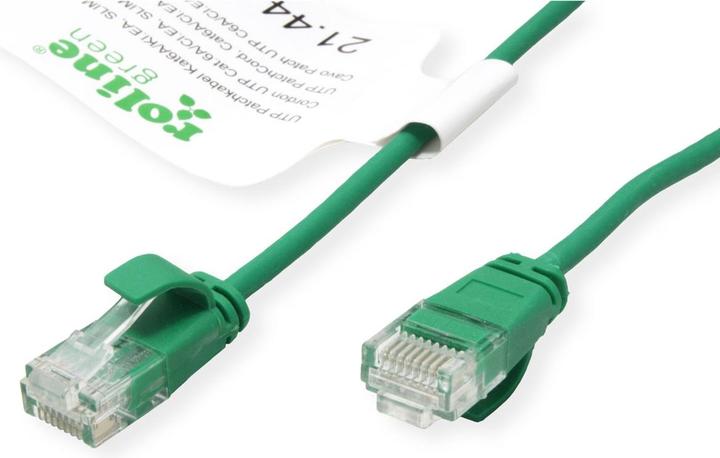 Image du produit Roline Câble patch UTP Cat.6A (Class EA), LSOH, slim (UTP, CAT6a, 0.15 m)