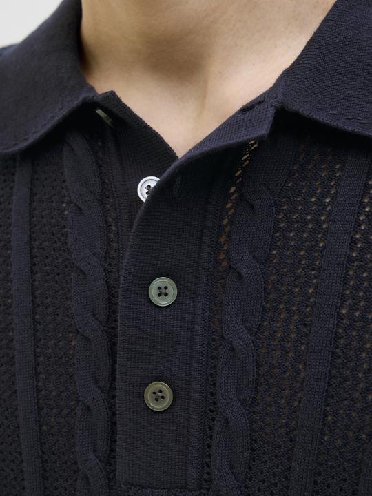 Actual product image Jack & Jones Einfarbig Poloshirt Poloshirt (M)