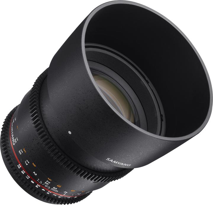 Actual product image Samyang 85mm T1.5 VDSLR II MFT (Micro Four Thirds, full size)