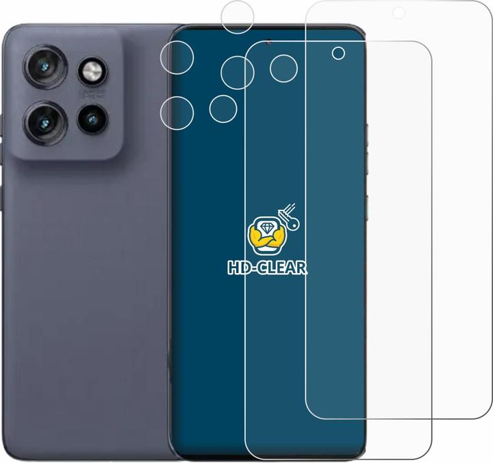 Produktbild BROTECT Schutzfolie Displayschutz Displayschutzfolie Folie Klar Transparent (2 Stk., Motorola Edge 50 Neo)