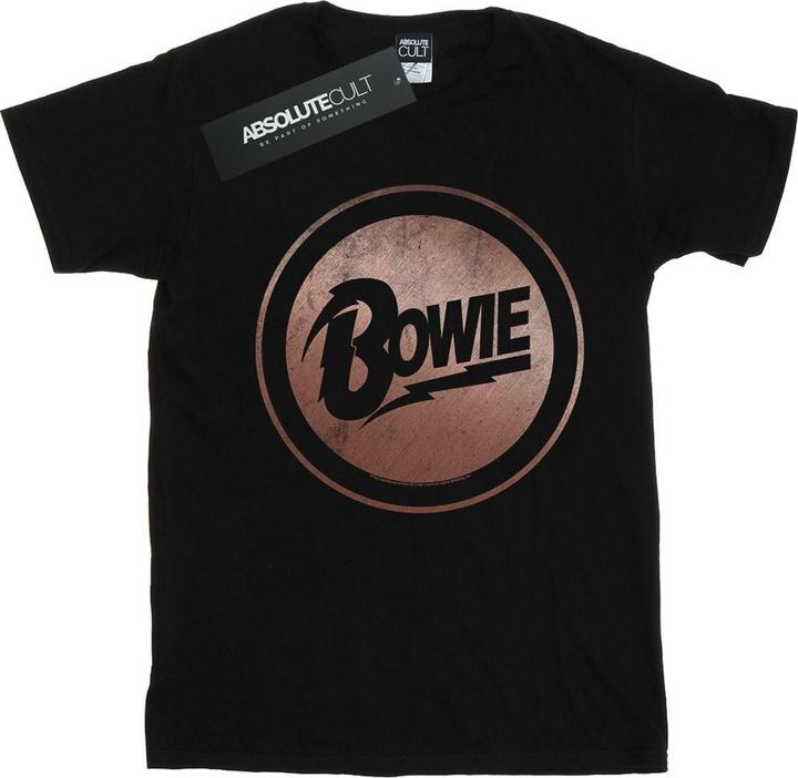 Produktbild David Bowie Rose Gold Circle TShirt (S)