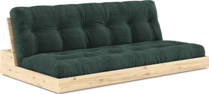 101 Clear Lacquered Pine / 512 Seaweed