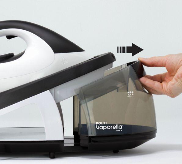 Immagine prodotto Polti Simply VS20.20 2200 W 1,5 L Ceramica Nero, Bianco (2200 W, 210 g/min)