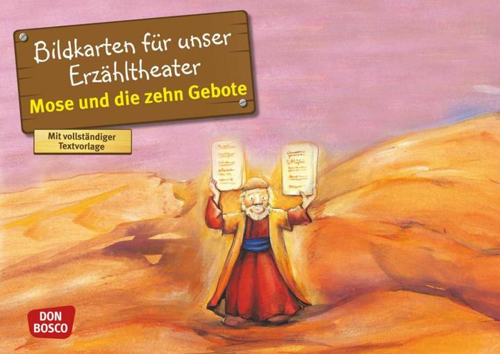 Produktbild Mose und die zehn Gebote (Deutsch, Klaus-Uwe Nommensen, Petra Lefin, Susanne Brandt, 2024)