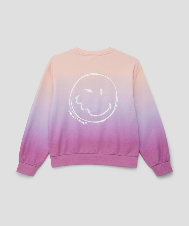 Produktbild s.Oliver Sweatshirt Smiley®-Sweatshirt aus Baumwollmix (M)