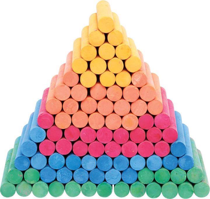 Image du produit Colorations - Craie colorée sans poussière, 100 pcs. (100 x)