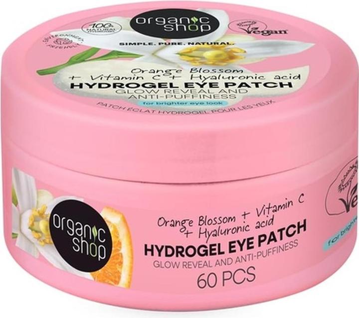 Immagine prodotto Organic Shop Maschera idrogel fior d'arancio per illuminare e antirughe (Gel per la cura degli occhi)