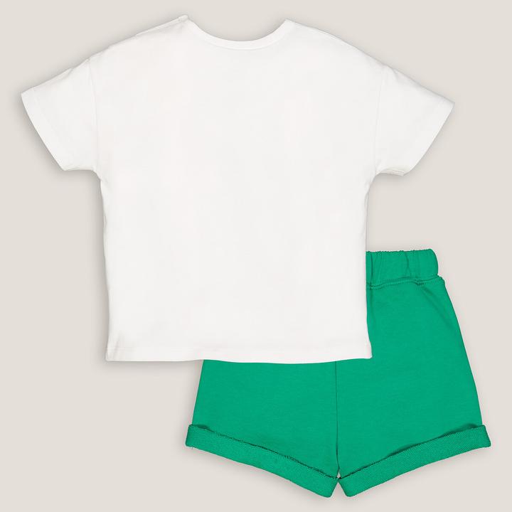 Image du produit La Redoute Collections Ensemble t-shirt et short (92)