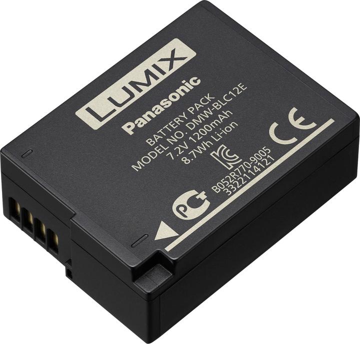 Panasonic Dmw-Blc12e (1 Stk., Gerätespezifisch, 1200 mAh)
