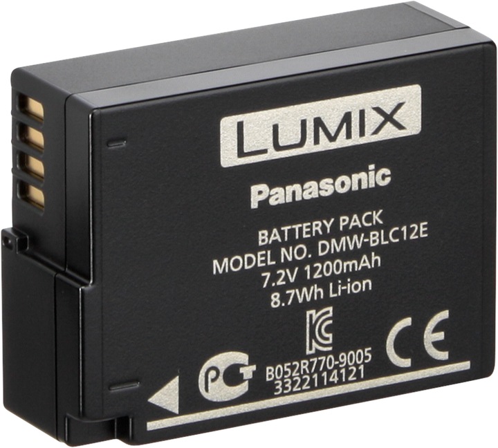 Produktbild Panasonic Dmw-Blc12e (1 Stk., Gerätespezifisch, 1200 mAh)