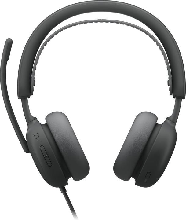 Actual product image Logitech Zone Wired 2 for Business, Wired, Graphite (Cable, USB-C, Microsoft teams)
