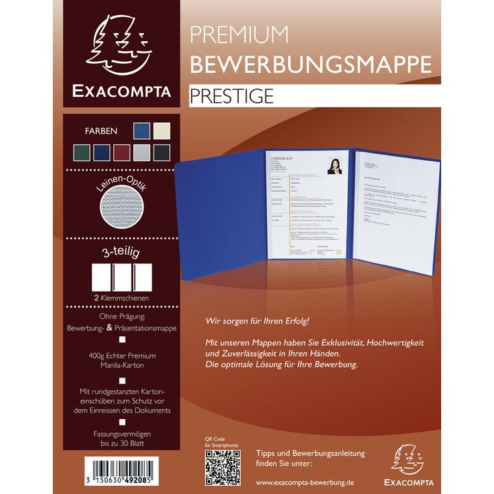 Produktbild Exacompta Bewerbungsmappen (A4, 1x)