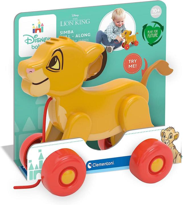 Image du produit Clementoni Figurine de course Baby Disney en bois - Simba