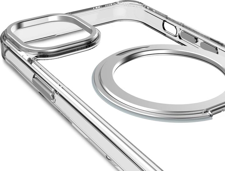 Produktbild Decoded Recycled Plastic Loop Stand Backcover iPhone 15 Plus Transparant (Apple iPhone 15 Plus)