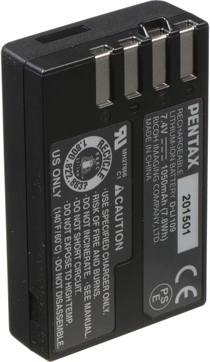 Actual product image Pentax D-Li109 (Camera battery)