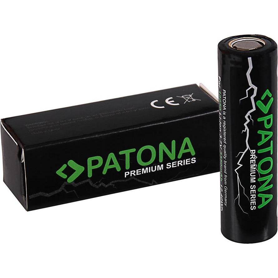 Patona Cella Premium 18650 (1 pz., Specifico del dispositivo, 3500 mAh), Batterie + pile