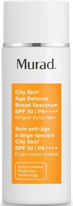 Actual product image Murad City Skin Age Defense Sunscreen SPF 50 I PA++++ 50 ml (Sun cream face, SPF 50, 50 ml)
