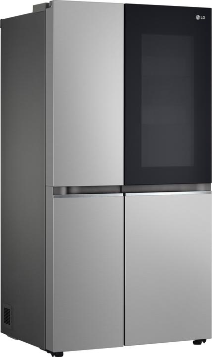 Produktbild LG InstaView GSVV80PYLL Kühlschrank Side-by-Side Freistehend 655 (655 l)