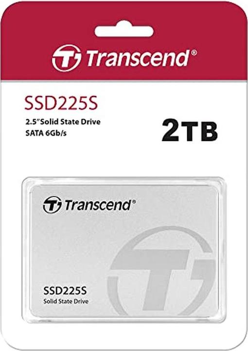 Actual product image Transcend 2TB 2.5IN SSD SATA3 3D TLC (2000 GB, 2.5")