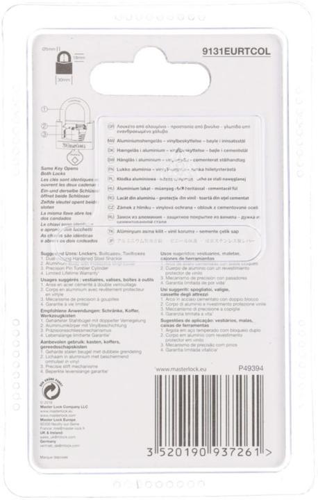 Actual product image Master Lock Padlock