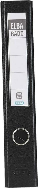 Actual product image Elba Folder rado plast, spine width: 50 mm, black DIN A4, cover outside/inside PVC, with replaceable (A4, 50 mm, 1 Piece)