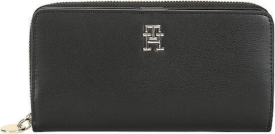 Image du produit Tommy Hilfiger TH Chic Large Portefeuille Zip Around Noir