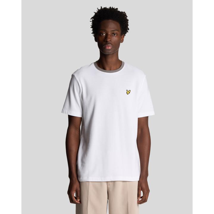 Produktbild Lyle and Scott T-Shirt mit kontrastierendem Kragen (S)