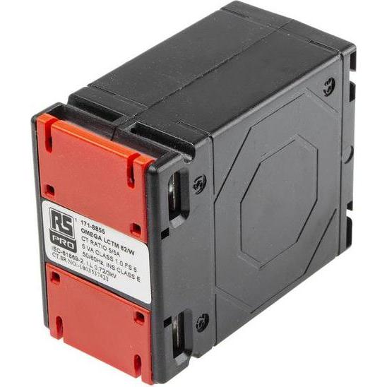 Rs Pro, Spannungswandler, Current Transformer, 5:5A, 62x40mm