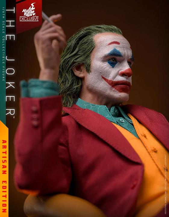 Actual product image Hot Toys Joker Movie Masterpiece Action Figure 1/6 The Joker Artisan Edition 30 cm
