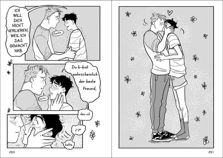 Actual product image Heartstopper Volume 2 (deutsche Hardcover-Ausgabe) (German, Alice Oseman, Loewe Graphix, Vanessa Walder, 2022)