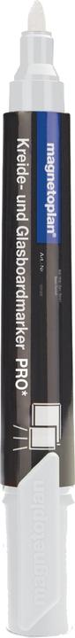 Actual product image Magnetoplan 1231200 Glass board marker White 1.5 mm, 3 mm (White, 3 mm, 4 x)