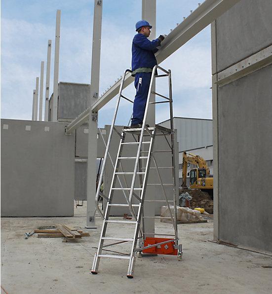 Produktbild Krause Alu-Plattformleiter STABILO Vario kompakt (Plattformleiter, 172 cm)